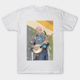 Pete Seeger Photograph T-Shirt